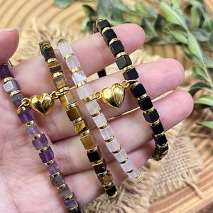 Pulsera de Piedra Natural con Cuentas de Cristal de Colores para Ayudar a Dormir, Artículo de Alta Rentabilidad para Mayoristas, Gerente de Cuentas Dedicado - Product Image 3