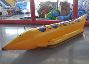 Bateau banane remorquable gonflable en PVC 8 places pour adultes jeu de sport nautique Facili - Product Image 6