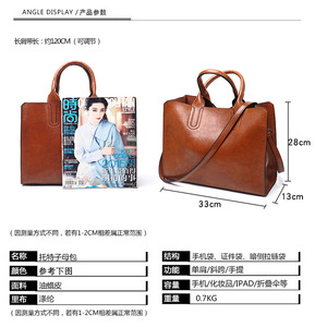 Bolsos de Mano Vintage para Mujer, Bolsos Casuales de Hombro, Bolsos Tote para Chicas, Bolsos Cruzados con Bolsillo, Bolsos Tote de Diseñador de Lujo - Product Image 6