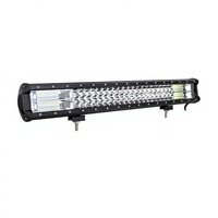 Barre lumineuse LED super fine pour tout-terrain, étanche, simple ou double rangée, accessoire de vente en gros pour camion 4x4