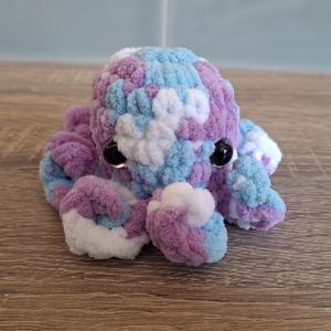 100% hecho a mano bebé ganchillo Amigurumi Mini Animal relleno <span class=keywords><strong>pulpo</strong></span> muñeca tejer <span class=keywords><strong>pulpo</strong></span> Amigurumi ganchillo juguetes de peluche regalos de bebé - Product Image 5