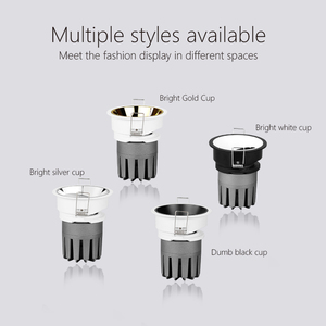 Đèn <span class=keywords><strong>Downlight</strong></span> <span class=keywords><strong>Cob</strong></span> Ugr <9 Mới 2022 Với Ống Kính Chống Lóa Được Thiết Kế 9W <span class=keywords><strong>Led</strong></span> Module CXA1507 - Product Image 5