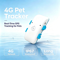 Traceur GPS pour animaux de compagnie avec historique de localisation précis, alarme de clôture géographique, collier GPS pour chien avec alarme par vibration, traceur GPS pour chiens et chats