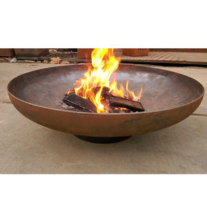 Rust Corten Lubang Api Baja Bbq Pabrikan Oem Brazier Lubang Pemanas Luar Ruangan Lubang Api Corsepuluh Lubang Api Baja - Product Image 6