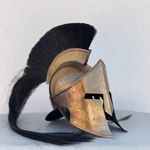 Casco de Armadura Metálica de Guerrero Medieval, Elaborado para Fanáticos de la Edad Media, Casco de Caballero Histórico de Acero Duradero para Cosplay y Reenactment - Product Image 2