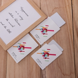 hotel key card sleeves: Durable & Customizable