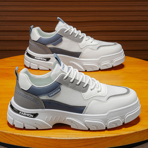 Nouvelles Chaussures Décontractées Respirantes en Maille pour Hommes Printemps 2026, Bottes à Semelles Épaisses pour Hommes, Chaussures pour Hommes - Product Image 4