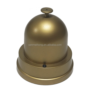 Accesorios de casino eléctricos completamente sellados, copa de dados de póker con brillo dorado con tapa, copa de dados electrónica - Product Image 2