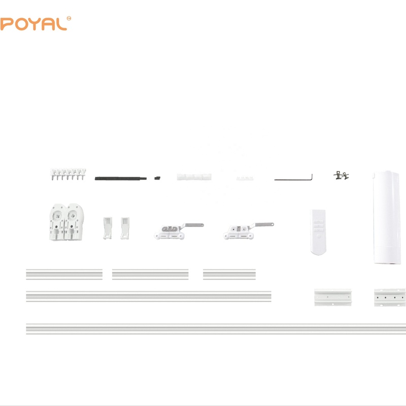 Customizable Motorized Curtain Track Aluminum Alloy