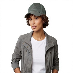 Gorra Trucker de Malla Completa Ajustable con Cierre a Presión, Transpirable, Visera Curva, para Deportes al Aire Libre, Pesca, Promocional, con Logotipo Personalizado - Product Image 1