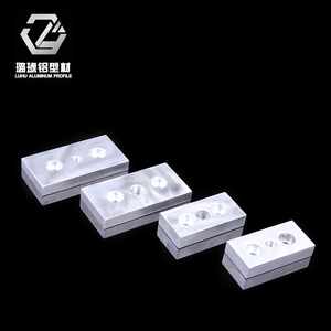 บล็อกเชื่อมต่อปลายโปรไฟล์อลูมิเนียม Luhu รุ่น 6060 สำหรับประกอบโครงอลูมิเนียม - Product Image 3