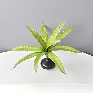 Planta <span class=keywords><strong>Artificial</strong></span> em Vaso com Ninho de Pássaros e Samambaia Simulada para Micro-Paisagens Exteriores e Decoração de Casamentos - Folhagem Realista - Product Image 5