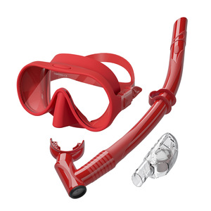 Ensemble de plongée, masque en silicone, tuba, lentille transparente anti-buée, utilisation en plein air en été - Product Image 5