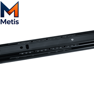 Moderne 35mm telescopische ijzeren ladegeleiders - rechtstreekse fabriekslevering voor keuken, slaapkamer, badkamer & hotelmeubilair - Product Image 4