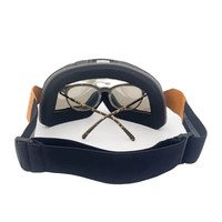 Nouvelles Lunettes de Moto Rétro Tout-Terrain Anti-Vent avec Cadre en TPU Compatible Myopie