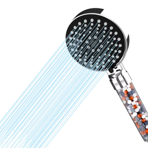 Filtre universel pour salle <span class=keywords><strong>de</strong></span> bain contre l'<span class=keywords><strong>eau</strong></span> dure, pomme <span class=keywords><strong>de</strong></span> <span class=keywords><strong>douche</strong></span> à 5 modes <span class=keywords><strong>de</strong></span> jet, haute pression, pour éliminer le chlore résiduel - Product Image 1