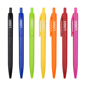 Logo ile özel tükenmez kalem plastik tükenmez kalemler toptan kişiselleştirilmiş tükenmez kalem reklam hediye - Product Image 1