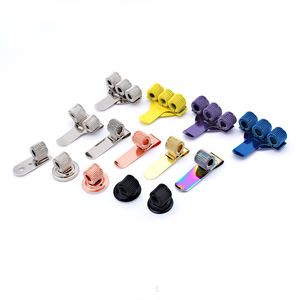 Clip metálico para bolígrafo de viaje, clip plateado portátil de 3 anillos porosos para bolígrafo, clip de resorte para sujetar bolígrafos - Product Image 3