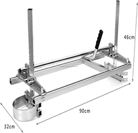 Scierie 36 "pouces barre de guidage petit moulin à tronçonneuse Portable pour scie à chaîne fraisage de coupe de bois