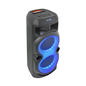 Temeisheng TMS-656 Partybox Speaker 32W RMS IPX4 Splash-Resistant Exciting Light Show with Long Lasting Battery for parties