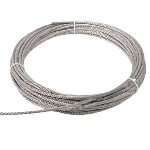 Stainless Steel 316 Marine Wire Rope 7 X 19 10mm(3/8 Inch) Rigging Cable Ropes Ship Kayak Dinghy <b>Yacht</b> Boat Hardware Accessories - Product Image 2