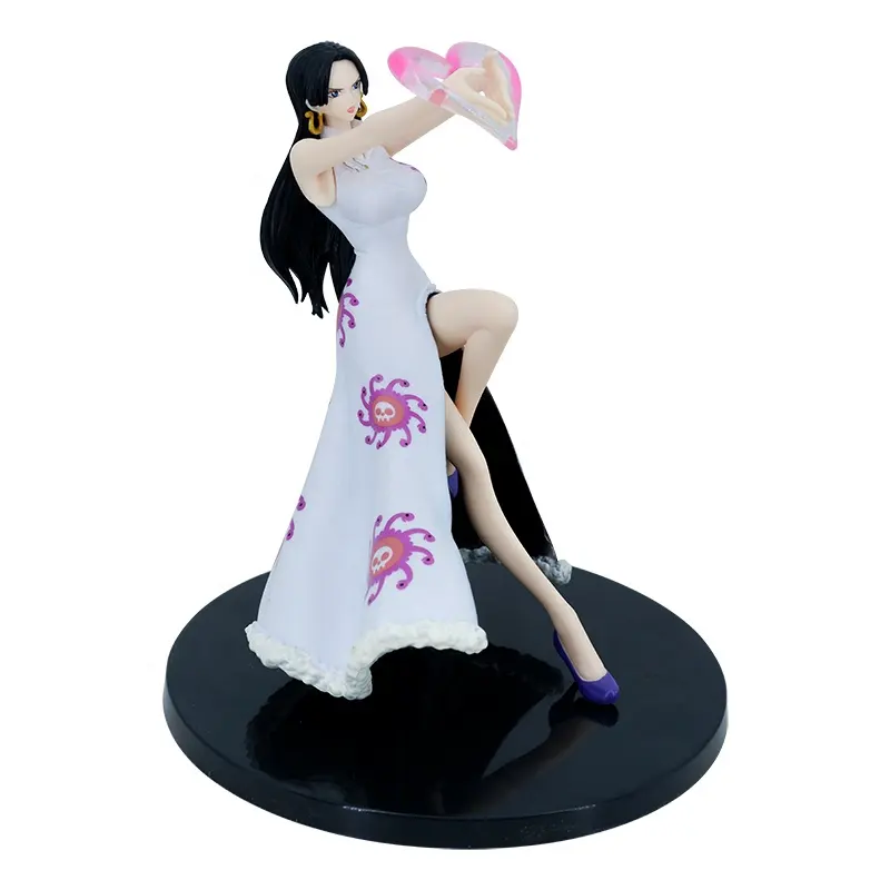 Nouveau amour Boa Hancok 18cm Xm cent scènes d'une pièce dessin animé jouet Anime Pvc japonais nu femmes figurine