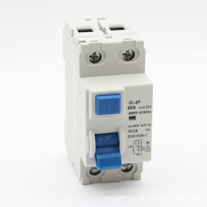 Por qué el interruptor automático diferencial en miniatura Id2p 40A 230V RCCB es ideal para control industrial - Product Image 1