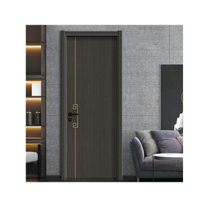 Puertas de PVC de diseño único para habitaciones, puertas de madera para Puja, en Nigeria - Product Image 5