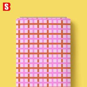 Tela de Algodón Ligera y Suave con Diseños Geométricos <span class=keywords><strong>Vichy</strong></span> Impresos Digitalmente, Bessi 2026, para Prendas - Product Image 3