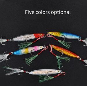 Aotuo Esche Artificiali in Metallo da 10g, 15g, 20g, 25g, Piombi da <span class=keywords><strong>Pesca</strong></span> per Sgombri, <span class=keywords><strong>Pesca</strong></span> dalla Riva e in Acqua Salata - Vendita Calda - Product Image 2