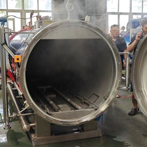 Sterilizzatore a vapore <span class=keywords><strong>Autoclave</strong></span> di grado commerciale per il succo di bevande alimentari/sterilizzazione cibo in scatola sterilizzatori categoria di prodotto - Product Image 2