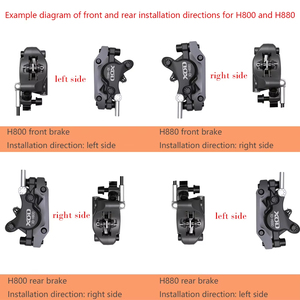 Frein à disque hydraulique pour trottinette électrique XOD H800/H880, compatible avec KUKirin G2 Master G2 Ultra G2 PRO 2025, frein pour trottinette électrique et vélo électrique - Product Image 2