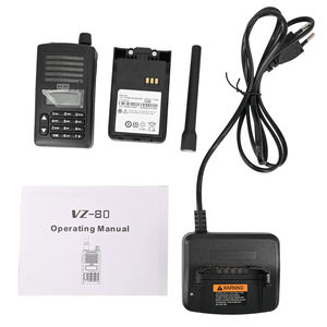 Radio bidirectionnelle portable de sécurité VZ-88 avec UHF/VHF, mode patrouille IP54, portée de 0 à 10 km - Product Image 3