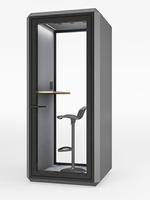 Vente en gros Meeting Pod Téléphone de bureau Portable Vocal Phone Pods Enregistrement vocal Cabine Acoustique Insonorisé Office Pod