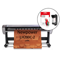 Cartucho de Tinta WECARE Compatible con HP45 51645A 51645 45A 45 CAD 45, Negro Completo con Chip, Recargable para Newpower LH200C-2