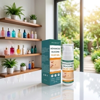 Gel cicatrisant en silicone de qualité médicale OEM ODM sous marque privée pour cicatrices chirurgicales, acné, brûlures, vergetures, avec logo personnalisé