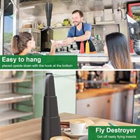 Repas domestiques Ventilateurs de table rétractables Lames souples Moustique Bug volant Contrôle des insectes Mouche Mini ventilateur répulsif