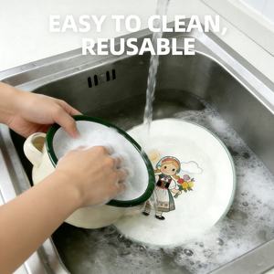 Bandeja Rectangular Antiadherente de Esmalte Verde Personalizada para Horno, Resistente al Calor, para Asar, para Pasteles y Tartas, Apilable para Uso en Cocina - Product Image 3