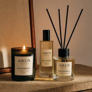 AIKUN Fabricant – Coffret Cadeau Luxe Personnalisé de Diffuseur à Bâtonnets et Bougie Parfumée pour la Maison, Idéal Chambre, Hôtel, Mariage - Product Image 3