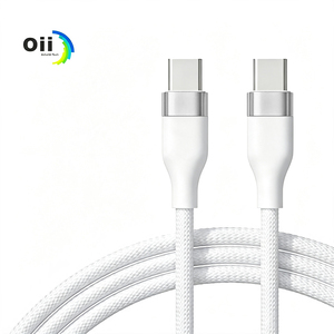 สาย USB-C to C 100W ชิป E-Mark ชาร์จเร็ว สายถักไนลอน สำหรับ iPhone 15/16/17 ใช้กับคอมพิวเตอร์และกล้อง - Product Image 2