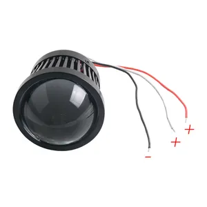 SANVI fabrika yükseltme K3 arabalar için 2.5 inç yüksek ışın projektör Lens far motosiklet lamba yüksek ışın parlak LED aydınlatma