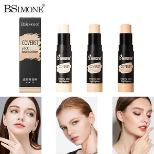 Barra <span class=keywords><strong>de</strong></span> Base y <span class=keywords><strong>Corrector</strong></span> <span class=keywords><strong>de</strong></span> Alta Cobertura, Resistente al Agua y <span class=keywords><strong>de</strong></span> Larga Duración, 3 Tonos, OEM, ODM, Marca Privada, Logotipo Personalizado, Venta al Por Mayor - Product Image 1