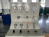 Machine de remplissage d'extincteurs portables HFC-227ea/FM200/NOVEC avec balance électronique