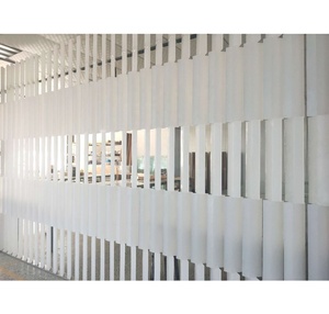 Maßgefertigter Acryl-Hersteller Einkaufszentrum Acryl-Wandteiler Acryl-Sichtschutz - Product Image 1