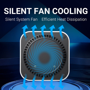 세련된 미니 PC 트리플 4K 디스플레이 N150 스톡 LPDDR5 4800MHz 16GB C 타입 Win11 팬리스 비즈니스 컴퓨터 홈 오피스 미니 PC - Product Image 4