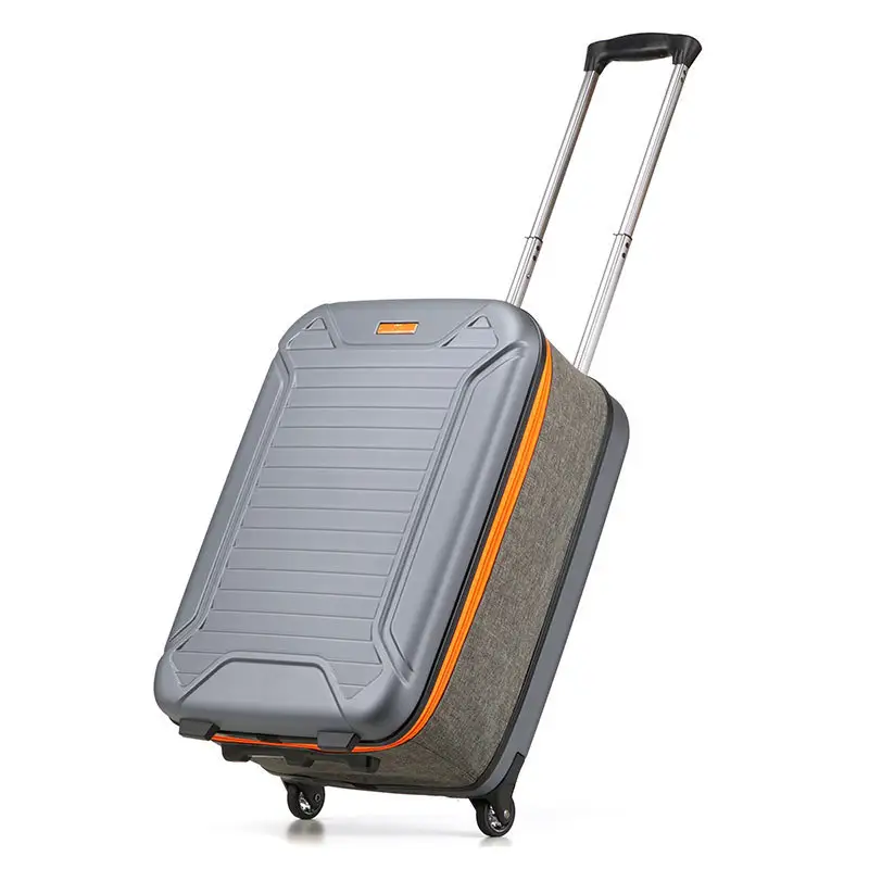 Fashion Hot PP Luggage Set Aluminum Trolley Bag Travel Case