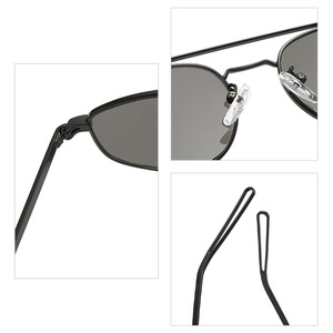 แว่นกันแดดทรงนักบินกรอบวงรีดีไซน์ใหม่ สีสันไล่ระดับ น้ำหนักเบา ป้องกันรังสียูวี 400  โลโก้สั่งทำได้ กรอบโลหะเต็มวง  ตก<span class=keywords><strong>แต่ง</strong></span>สวยงาม เหมาะสำหรับทุกเพศ - Product Image 4