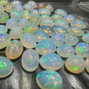 Cabujones de ópalo etíope de calidad hermosa, venta al por mayor, cabujones de ópalo etíope de forma ovalada de tamaño uniforme sueltos - Product Image 1