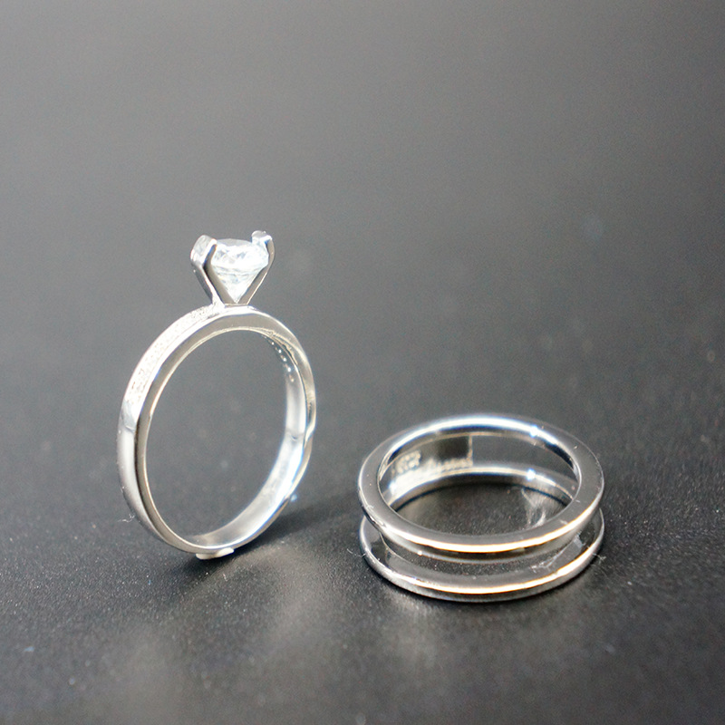 Un conjunto de plata