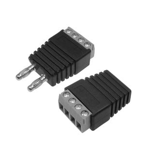 Europe OEM Haute Qualité 4 en 1 3mm Connecteur Banane <span class=keywords><strong>Prise</strong></span> Femelle Laiton Plaqué Or Connecter à <span class=keywords><strong>Prise</strong></span> pour Haut-Parleur Audio HIFI - Product Image 6